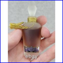 Volage Parfum Neiman Marcus Vintage 1/4 fl oz 7.5ml Frosted Bottle Gold Tassel