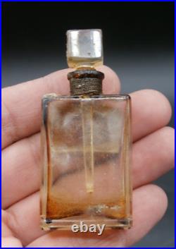 Vtg 1940's Schiaparelli Mini Glass Perfume Bottles Complete Set/4 withOriginal Box