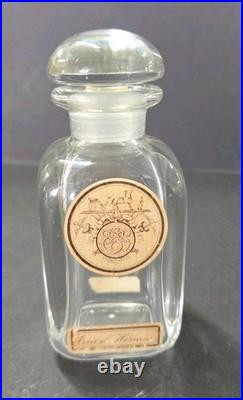 Vtg 1951 Eau D'Hermes Glass Perfume Bottle 2 Oz (Empty) Original Labels Vtg 1951 Eau D'Hermes Glass Perfume Bottle 2 Oz (Empty) Original Labels
