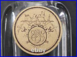 Vtg 1951 Eau D'Hermes Glass Perfume Bottle 2 Oz (Empty) Original Labels Vtg 1951 Eau D'Hermes Glass Perfume Bottle 2 Oz (Empty) Original Labels