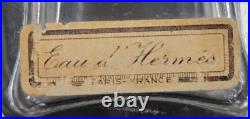 Vtg 1951 Eau D'Hermes Glass Perfume Bottle 2 Oz (Empty) Original Labels Vtg 1951 Eau D'Hermes Glass Perfume Bottle 2 Oz (Empty) Original Labels