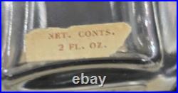 Vtg 1951 Eau D'Hermes Glass Perfume Bottle 2 Oz (Empty) Original Labels Vtg 1951 Eau D'Hermes Glass Perfume Bottle 2 Oz (Empty) Original Labels