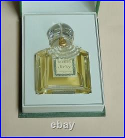 Vtg 1978 JICKY by GUERLAIN splash EXTRAIT PURE PARFUM 1oz 30ml BIG SEALED bottle Vtg 1978 JICKY by GUERLAIN splash EXTRAIT PURE PARFUM 1oz 30ml BIG SEALED bottle