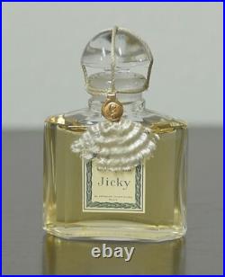 Vtg 1978 JICKY by GUERLAIN splash EXTRAIT PURE PARFUM 1oz 30ml BIG SEALED bottle Vtg 1978 JICKY by GUERLAIN splash EXTRAIT PURE PARFUM 1oz 30ml BIG SEALED bottle