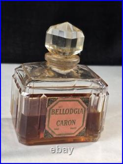 Vtg 2 Rare Caron Bellodgia Perfume Baccarat Crystal Bottles Bottom Etched Reducd Vtg 2 Rare Caron Bellodgia Perfume Baccarat Crystal Bottles Bottom Etched Reducd