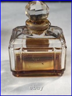 Vtg 2 Rare Caron Bellodgia Perfume Baccarat Crystal Bottles Bottom Etched Reducd Vtg 2 Rare Caron Bellodgia Perfume Baccarat Crystal Bottles Bottom Etched Reducd