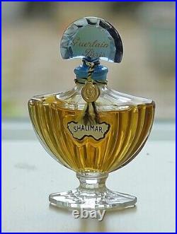 Vtg 70s SHALIMAR by GUERLAIN splash EXTRAIT PURE PARFUM 1/2oz15ml SEALED bottle