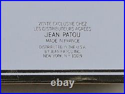 Vtg 80s JOY by JEAN PATOU splash PURE PARFUM 7 ml. 23 oz FLACONNETTE bottle