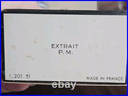 Vtg Box & Sealed Chanel No 5 Extrait P. M. 1. 201. 51 Paris France Full Bottle