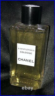 Vtg CHANEL Mens A Gentlemans Cologne Bottle Factice Dummy Store Display 1953