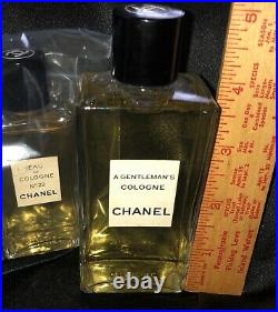 Vtg CHANEL Mens A Gentlemans Cologne Bottle Factice Dummy Store Display 1953