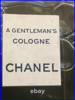 Vtg CHANEL Mens A Gentlemans Cologne Bottle Factice Dummy Store Display 1953