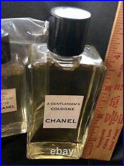 Vtg CHANEL Mens A Gentlemans Cologne Bottle Factice Dummy Store Display 1953