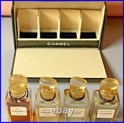Vtg Chanel 2707 Box Set Mini Perfume Bottle Drop Front Made In France