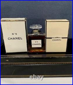 Vtg Chanel No 5 Parfum Extrait. 5 oz France Original Box Bottle 200