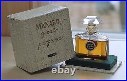 Vtg GREAT PERFUME by MENARD splash PURE PARFUM 30 ml1 oz SEALED bottle RARE Vtg GREAT PERFUME by MENARD splash PURE PARFUM 30 ml1 oz SEALED bottle RARE