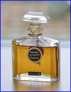Vtg GREAT PERFUME by MENARD splash PURE PARFUM 30 ml1 oz SEALED bottle RARE Vtg GREAT PERFUME by MENARD splash PURE PARFUM 30 ml1 oz SEALED bottle RARE