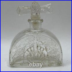 Vtg LOT 3 Antique Doret Jasmine Paris France Perfume Bottle Art Deco Nouveau