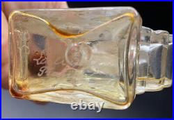 Vtg Lalique France Nina Ricci Coeur Joie Crystal Parfum Perfume Bottle 6 Heart