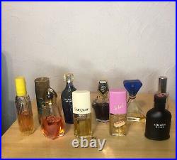 Vtg Lot of 50 Collectable Perfumes BOTTLES, MINI BOTTLES, & VIALS Mostly Used