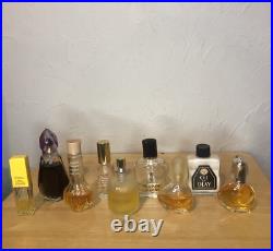Vtg Lot of 50 Collectable Perfumes BOTTLES, MINI BOTTLES, & VIALS Mostly Used
