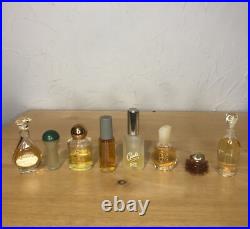 Vtg Lot of 50 Collectable Perfumes BOTTLES, MINI BOTTLES, & VIALS Mostly Used