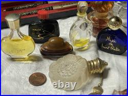 Vtg Mixed Lot 50+ Mini Miniature Glass Perfume Bottles Apropos Shalimar Tabu Vtg Mixed Lot 50+ Mini Miniature Glass Perfume Bottles Apropos Shalimar Tabu