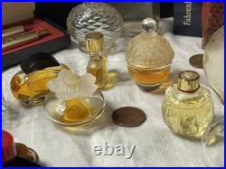 Vtg Mixed Lot 50+ Mini Miniature Glass Perfume Bottles Apropos Shalimar Tabu Vtg Mixed Lot 50+ Mini Miniature Glass Perfume Bottles Apropos Shalimar Tabu