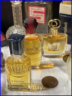 Vtg Mixed Lot 50+ Mini Miniature Glass Perfume Bottles Apropos Shalimar Tabu Vtg Mixed Lot 50+ Mini Miniature Glass Perfume Bottles Apropos Shalimar Tabu