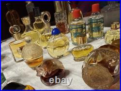 Vtg Mixed Lot 50+ Mini Miniature Glass Perfume Bottles Apropos Shalimar Tabu Vtg Mixed Lot 50+ Mini Miniature Glass Perfume Bottles Apropos Shalimar Tabu