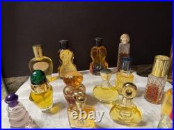 Vtg Mixed Lot 50+ Mini Miniature Glass Perfume Bottles Apropos Shalimar Tabu Vtg Mixed Lot 50+ Mini Miniature Glass Perfume Bottles Apropos Shalimar Tabu