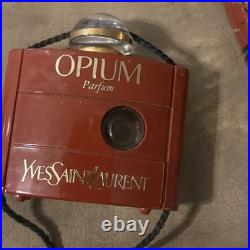 Vtg OPIUM Yves Saint Laurent Perfume Empty Bottle Rare