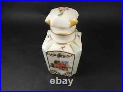 Vtg. Perfume Bottle-Couleuvre France Pate de Limoges-Snake Mark-hand painted