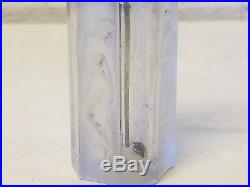 Vtg Possibly Ant Twist Pump Etched R. Lalique Art Glass Atomizer/Perfume Bottle