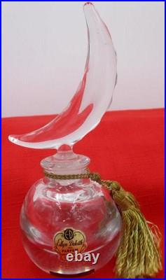 Vtg RARE Ellyn Deleith Perfume Bottle Pampa Pairpoint Gunderson Moon Stopper