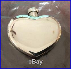 Vtg Sterling Silver Tiffany & Co Heart Perfume Bottle Mint Old TC Mark
