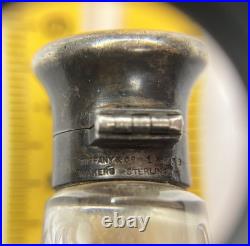 Vtg Tiffany & Co Sterling Silver & Glass Laydown Scent/fragrance/perfume Bottle Vtg Tiffany & Co Sterling Silver & Glass Laydown Scent/fragrance/perfume Bottle