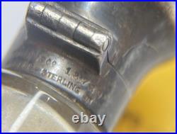 Vtg Tiffany & Co Sterling Silver & Glass Laydown Scent/fragrance/perfume Bottle Vtg Tiffany & Co Sterling Silver & Glass Laydown Scent/fragrance/perfume Bottle