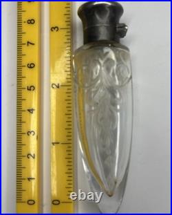 Vtg Tiffany & Co Sterling Silver & Glass Laydown Scent/fragrance/perfume Bottle Vtg Tiffany & Co Sterling Silver & Glass Laydown Scent/fragrance/perfume Bottle