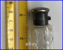 Vtg Tiffany & Co Sterling Silver & Glass Laydown Scent/fragrance/perfume Bottle Vtg Tiffany & Co Sterling Silver & Glass Laydown Scent/fragrance/perfume Bottle