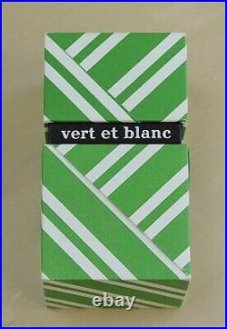 Vtg VERT ET BLANC by CARVEN splash PURE PARFUM 30ml1 oz OLD LARGE SEALED bottle