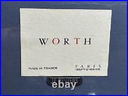 Vtg WORTH Je Reviens Parfum Paris 1 Fl Oz. LALIQUE bottle Unopened box ULTRARARE