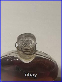 Worth Perfume Je Reviens Vintage Paper Label Glass Stopper WithString 7/8ths Worth Perfume Je Reviens Vintage Paper Label Glass Stopper WithString 7/8ths