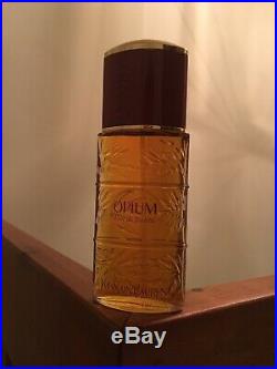 YSL Vintage Opium Original Formula 1987 3.3 Fl. Oz Spray Bottle